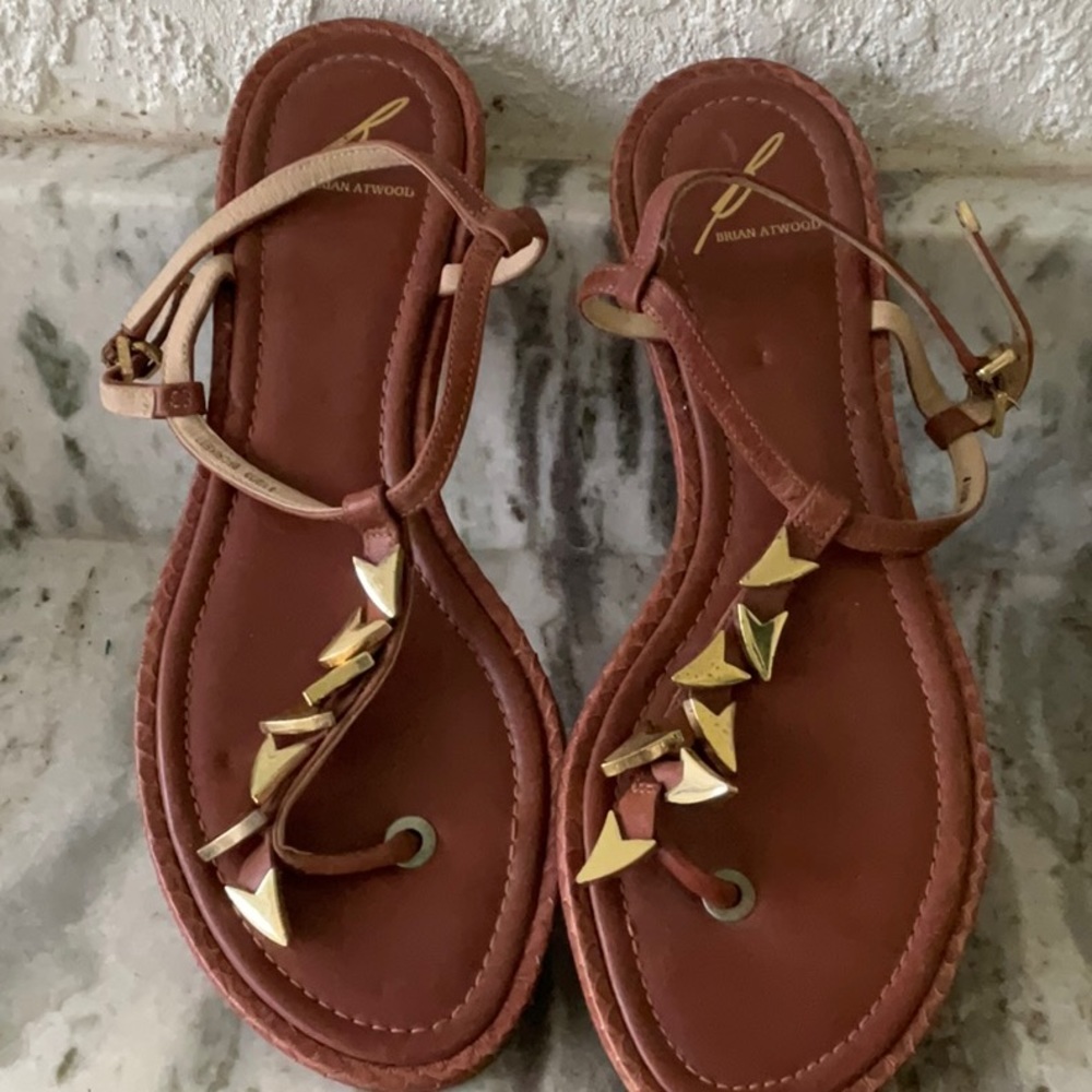 B. Brian Atwood Crikett Arrowhead Thong Sandal